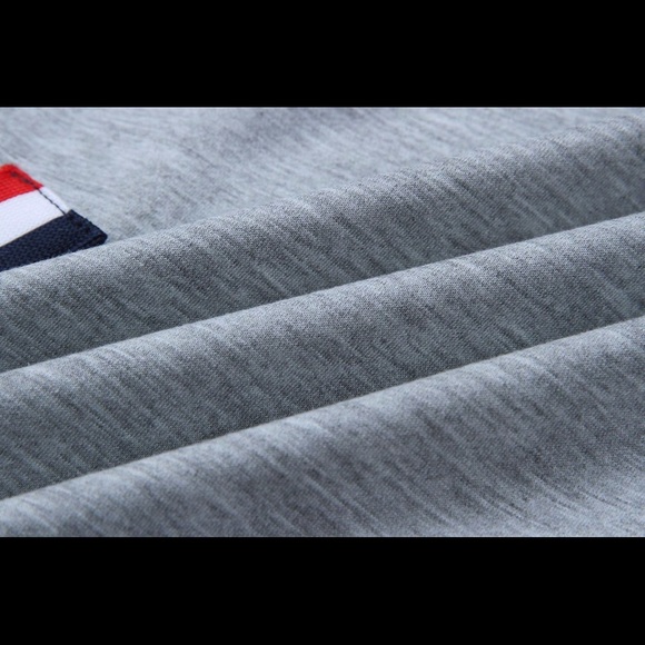 High Neck Sports Casual Dress Gray - Picture 6 of 6